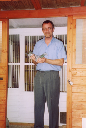 Myself holding 1st club 1st sect Whitley Bay 2003 & Federation Winner 2006